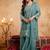 Embroidery Work Fendy Straight Kurta Palazzo and Dupatta Set