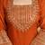  Embroidery Work Crunchy Straight Kurta Shalwar and Dupatta Set