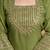  Embroidery Work Crunchy Straight Kurta Shalwar and Dupatta Set