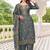  Embroidery Work Fendy Satin Straight Kurta Pant and Dupatta Set