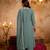  Embroidery Work Vichitra Straight Kurta Palazzo and Dupatta Set