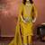  Embroidery Work Vichitra Straight Kurta Pant and Dupatta Set