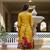  Soft Assam Printed Work A-line Kurta Pant and Dupatta Set