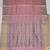Onion-pink tussar woven saree with blouse
