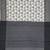 Black blended cotton woven saree with blouse