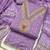 Lavender chanderi silk embroidered dress-materials