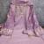 Lavender chanderi silk embroidered dress-materials