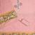 Baby-pink cotton silk woven dress-materials