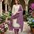 White silk blend embroidered dress-materials