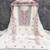 White georgette embroidered dress-materials