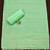 Green chanderi silk embroidered dress-materials