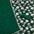 Green silk blend woven dress-materials