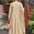  Chanderi Embroidery Work Flared Anarkali Pant and Dupatta Set