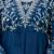  Vichitra Silk Embroidery Work Flared Anarkali Pant and Dupatta Set