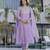  Vichitra Silk Embroidery Work Flared Anarkali Pant and Dupatta Set
