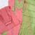 Pink chanderi embroidered palazzo set