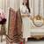 Cream cotton poly embroidered kurta set