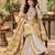 Multicolor viscose stone work palazzo set
