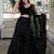 black net embroidered traditional lehenga choli upto 43