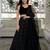 black net embroidered traditional lehenga choli upto 43