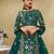 emerald silk blend embroidered traditional lehenga choli upto 43