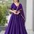 purple silk blend plain traditional lehenga choli upto 42