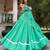 sea green cotton poly printed traditional lehenga choli upto 42