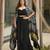 black georgette plain traditional lehenga choli upto 38