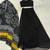 black georgette plain traditional lehenga choli upto 38