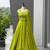 green cotton poly embroidered traditional lehenga choli upto 42
