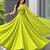 green cotton poly embroidered traditional lehenga choli upto 42