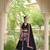 black crepe printed traditional lehenga choli upto 43