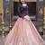 peach viscose woven traditional lehenga choli upto 44