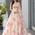 pink silk blend printed traditional lehenga choli upto 42