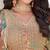 beige silk blend embroidered traditional lehenga choli upto 43