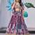 purple silk blend embroidered traditional lehenga choli upto 43