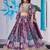 purple silk blend embroidered traditional lehenga choli upto 43