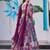 purple silk blend embroidered traditional lehenga choli upto 43