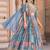 sky blue silk blend embroidered traditional lehenga choli upto 43