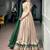 beige chanderi embroidered traditional lehenga choli upto 42
