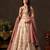 champagne silk blend embroidered traditional lehenga choli upto 43