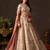 champagne silk blend embroidered traditional lehenga choli upto 43