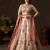 champagne silk blend embroidered traditional lehenga choli upto 43