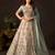 champagne silk blend embroidered traditional lehenga choli upto 43