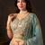 champagne silk blend embroidered traditional lehenga choli upto 43