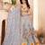 grey faux georgette embroidered traditional lehenga choli upto 42