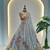 grey faux georgette embroidered traditional lehenga choli upto 42