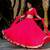 pink georgette printed traditional lehenga choli upto 43