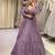 lavender net embroidered traditional lehenga choli upto 42