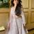 light lavender net embroidered designer lehenga choli